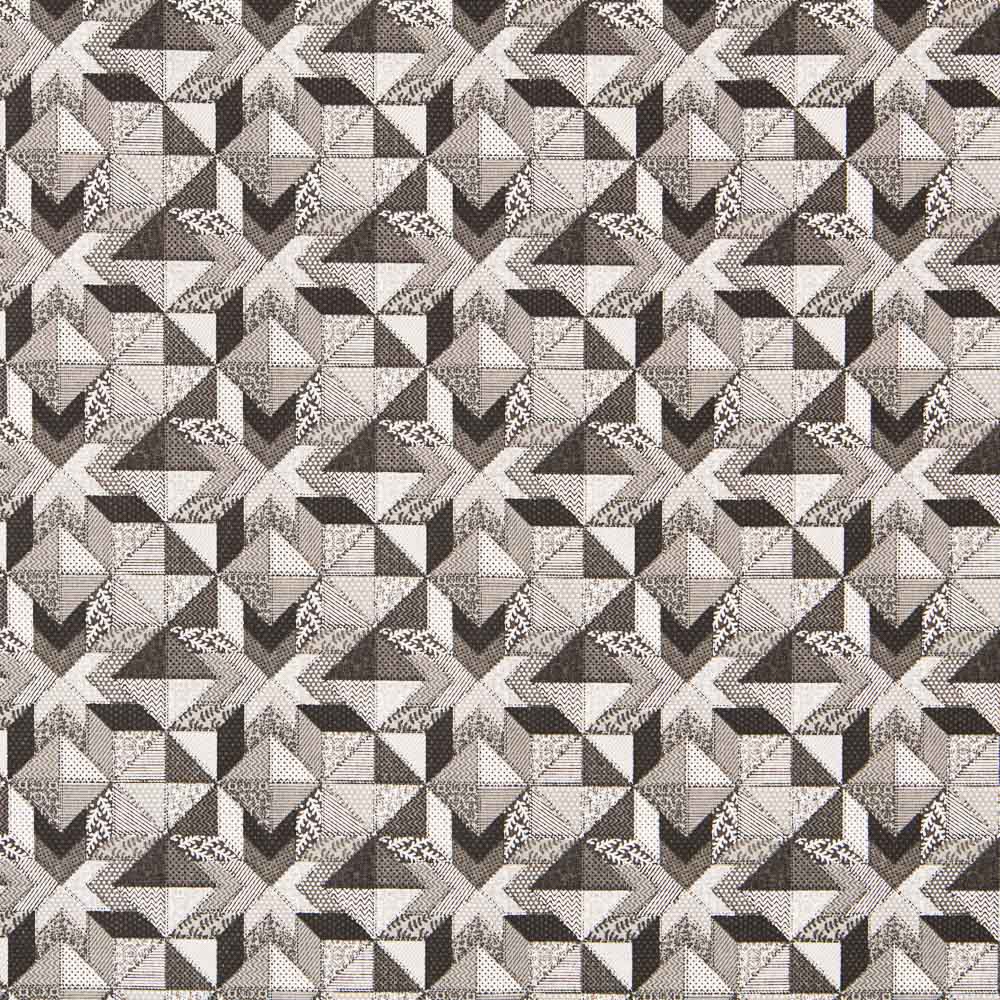 Patchwork Star Baumwolle Schwarz - Ribes y Casals