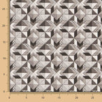 Patchwork Star Baumwolle Schwarz - Ribes y Casals