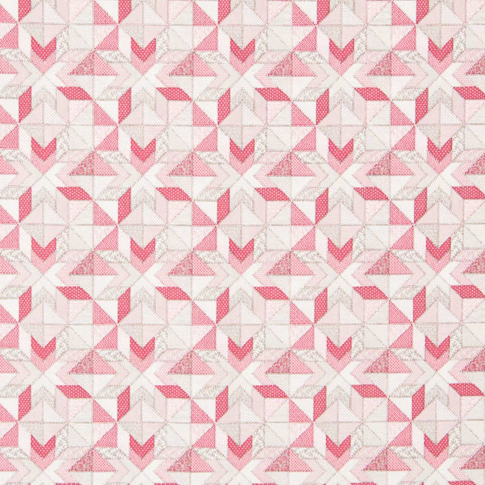 Baumwolle Patchwork Star Rot - Ribes y Casals