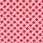 Amerikanischer geometrischer roter Aufnäher - Ribes y Casals