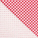 Amerikanischer geometrischer roter Aufnäher - Ribes y Casals
