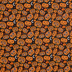 Oeko-Tex® Halloween-Kürbis-Popeline - Ribes y Casals