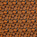 Oeko-Tex® Halloween-Kürbis-Popeline - Ribes y Casals