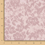 Blassrosa Blumenbrokat - Ribes y Casals
