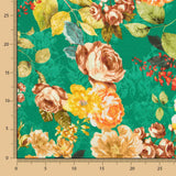Cretonero Grüner Jacquard-Satin - Ribes y Casals