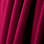 Restposten: Fleece-Strickstoff, granatrot – verschiedene Maße x 160 cm Breite - Ribes y Casals