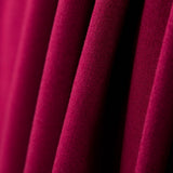 Restposten: Fleece-Strickstoff, granatrot – verschiedene Maße x 160 cm Breite - Ribes y Casals