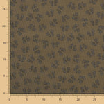 Kord Baumwolle Blume Khaki - Ribes y Casals