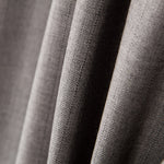 Grauer Flanell-Stoff mit Nadelstreifen - Ribes y Casals
