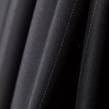 Kaltes Wollgewebe Nadelstreifen Navy - Ribes y Casals