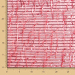 Koralle Fransen-Pailletten-Stoff - Ribes y Casals