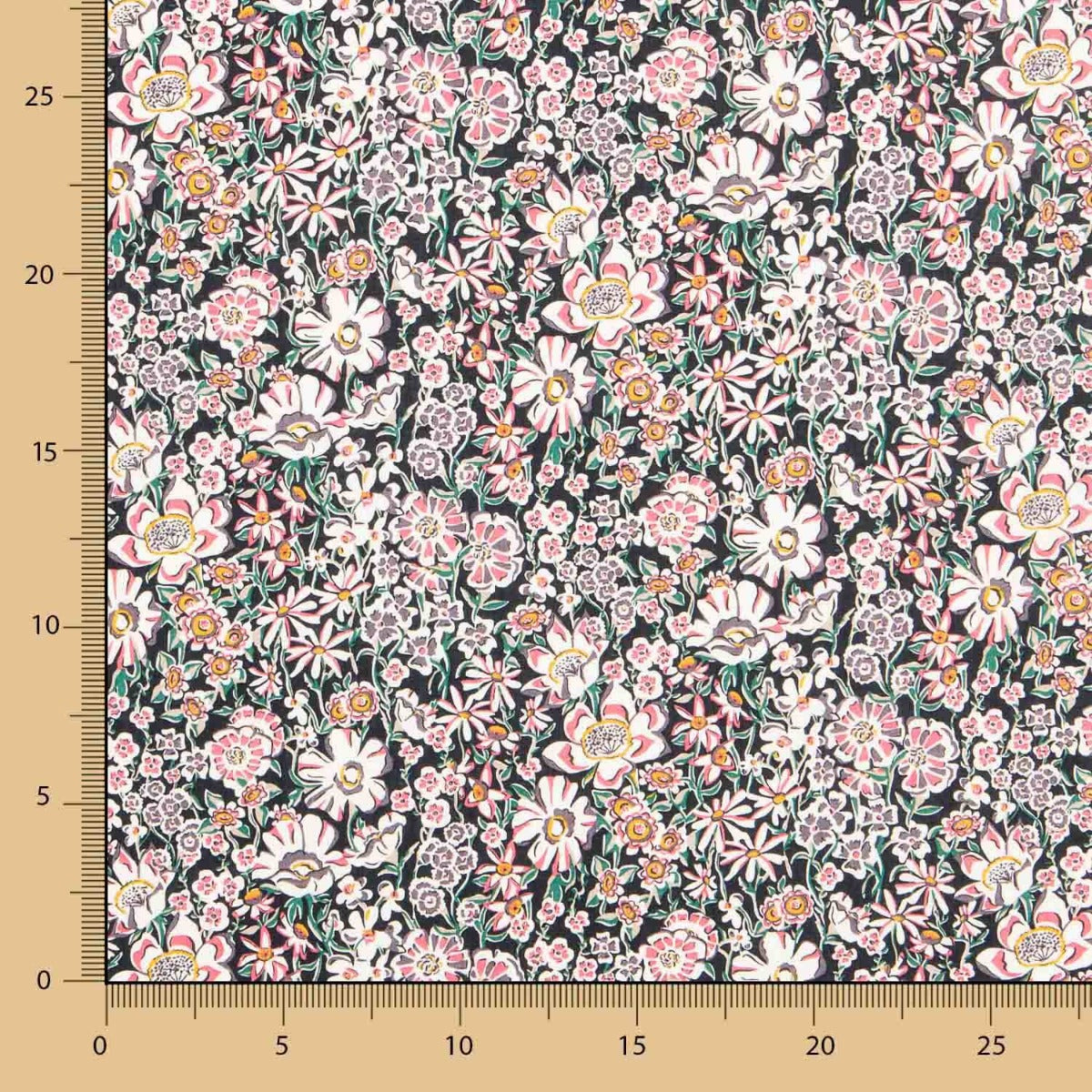 Liberty White Garden Tana Lawn ® Baumwolle - Ribes y Casals
