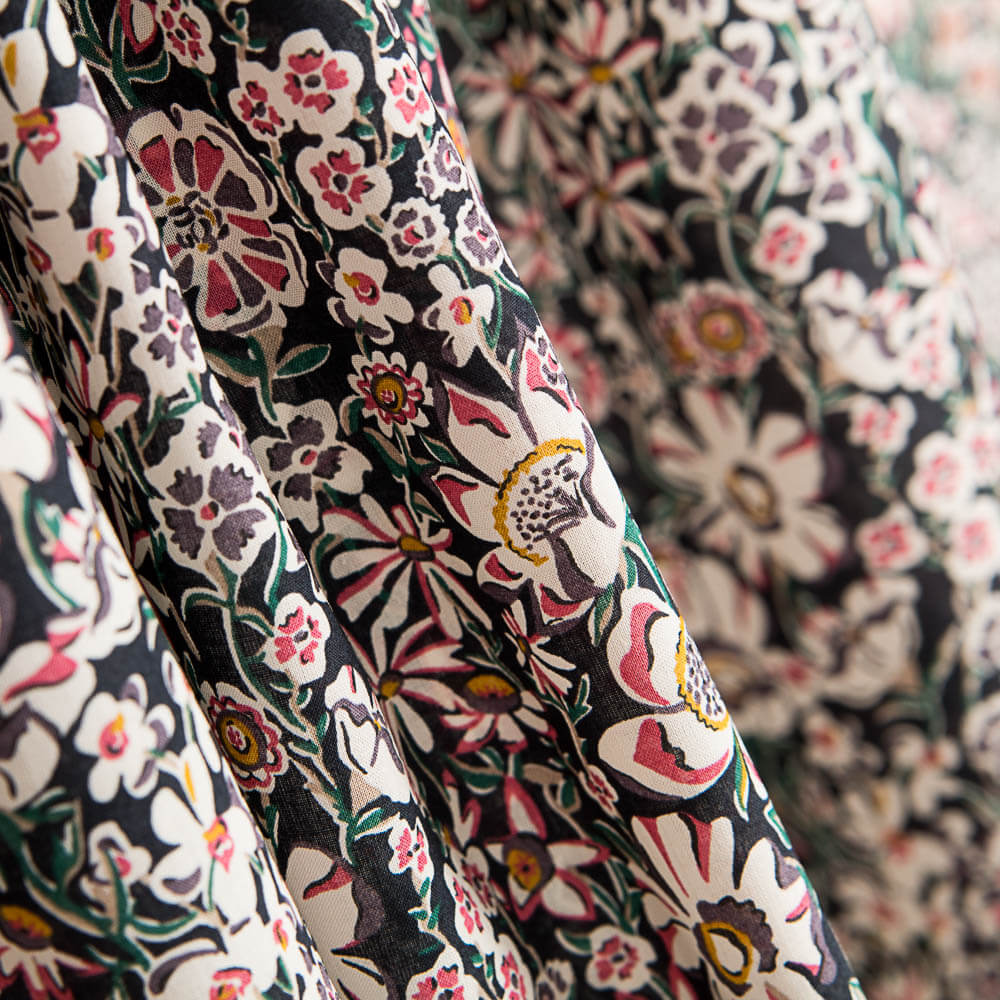 Liberty White Garden Tana Lawn ® Baumwolle - Ribes y Casals