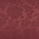 Granatfarbener Jacquard-Leinwand-Stoff - Ribes y Casals