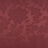 Granatfarbener Jacquard-Leinwand-Stoff - Ribes y Casals