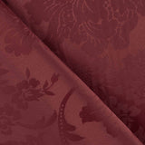 Granatfarbener Jacquard-Leinwand-Stoff - Ribes y Casals