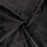 Canvas-Jacquard-Gewebe Schwarz - Ribes y Casals