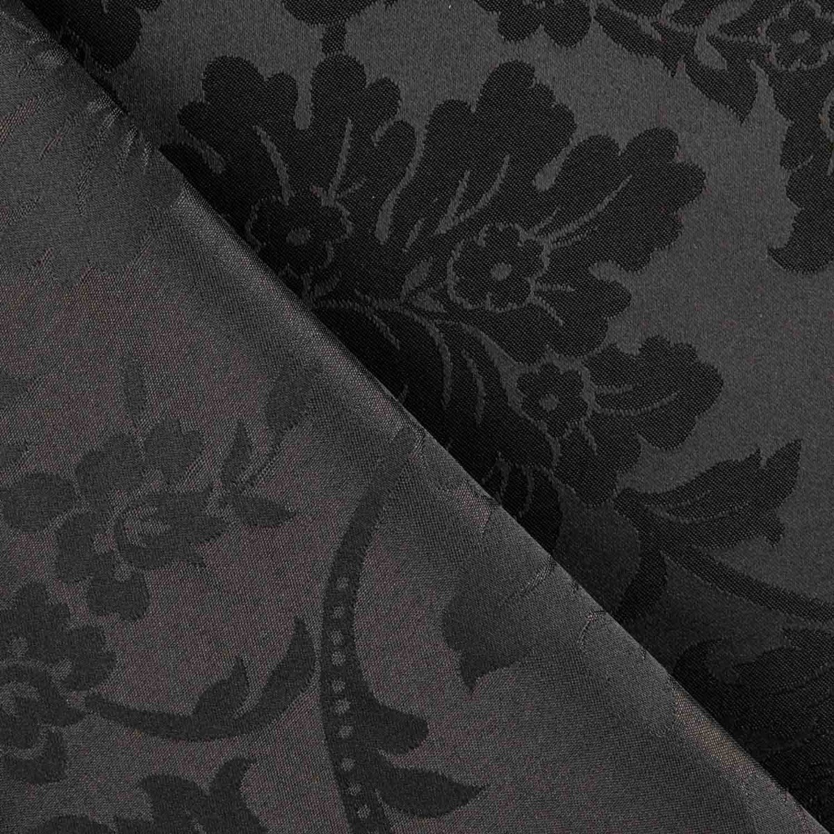 Canvas-Jacquard-Gewebe Schwarz - Ribes y Casals