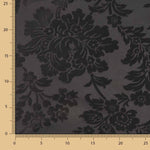 Canvas-Jacquard-Gewebe Schwarz - Ribes y Casals