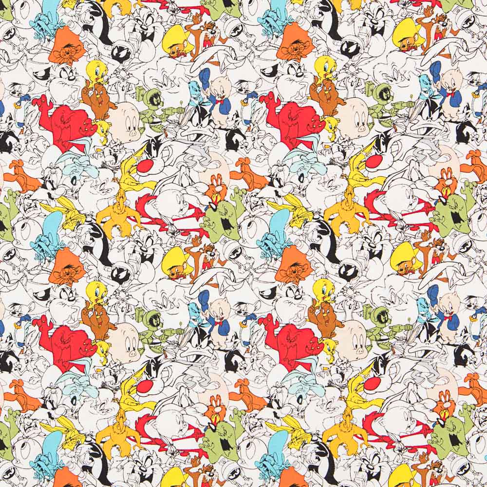 Looney Tunes Gossamer Popeline - Ribes y Casals