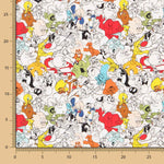 Looney Tunes Gossamer Popeline - Ribes y Casals