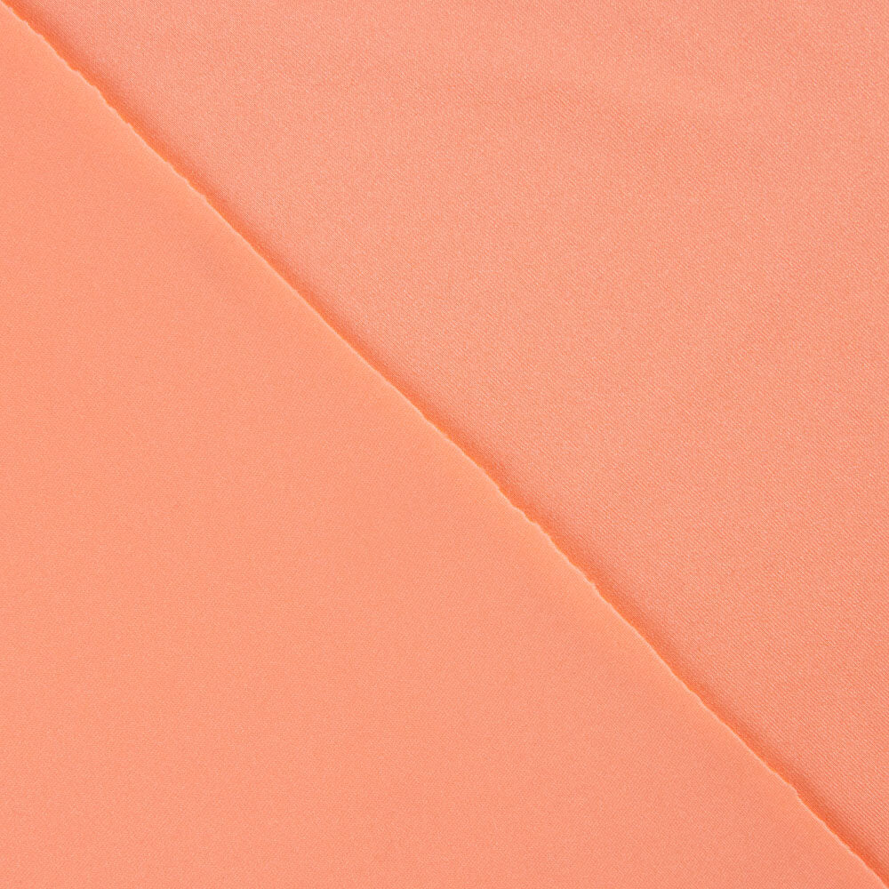 Lycra-Stoffrest, glänzend, lachsfarben – verschiedene Maße x Breite 150 cm - Ribes y Casals
