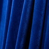 Blauer Samt-Lycra-Samt-Stoff - Ribes y Casals