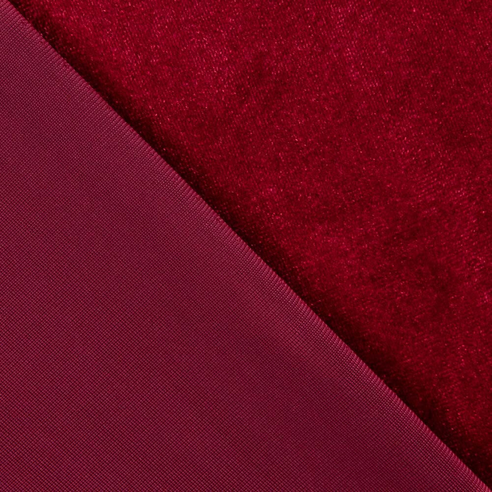 Garnet Velvet Lycra Stoff - Verschiedene Größen x Breite von 150 cm - Ribes y Casals