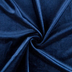 Stoff Stoff Retal Lycra Velvet Navy - Verschiedene Größen x Breite von 150 cm - Ribes y Casals