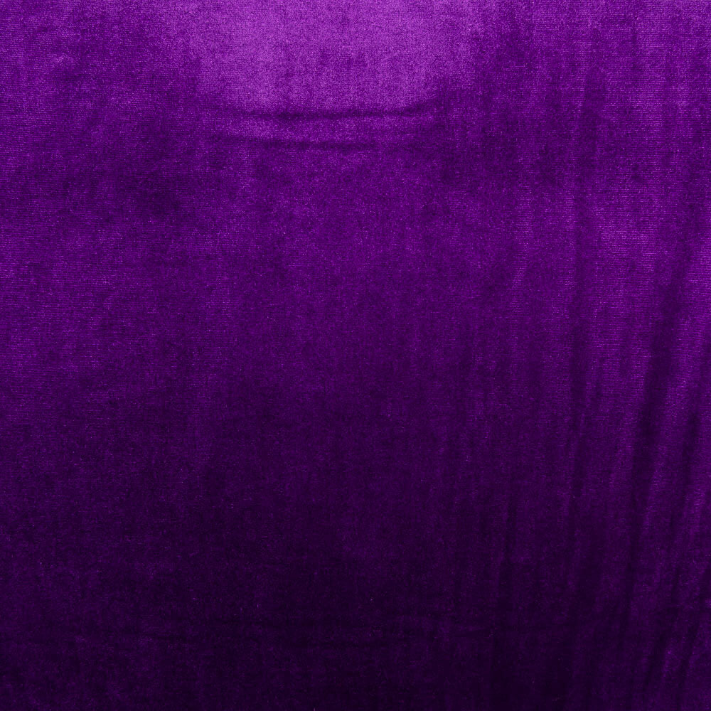 Lila Samt Lycra Velours Stoff - Ribes y Casals