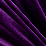 Lila Samt Lycra Velours Stoff - Ribes y Casals