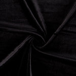 Stoff Lycra Samt Schwarz - Ribes y Casals