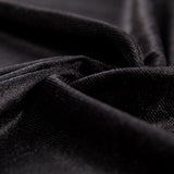 Stoff Lycra Samt Schwarz - Ribes y Casals