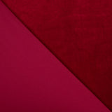Red Velvet Lycra Fabric Retal - Verschiedene Größen x Breite von 150 cm - Ribes y Casals