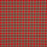 Tartan Tischtuch Retal Mini Rot Lurex - Breite 320 cm - Ribes y Casals