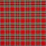 Rote Tartan-Weihnachtstischdecke - Ribes y Casals