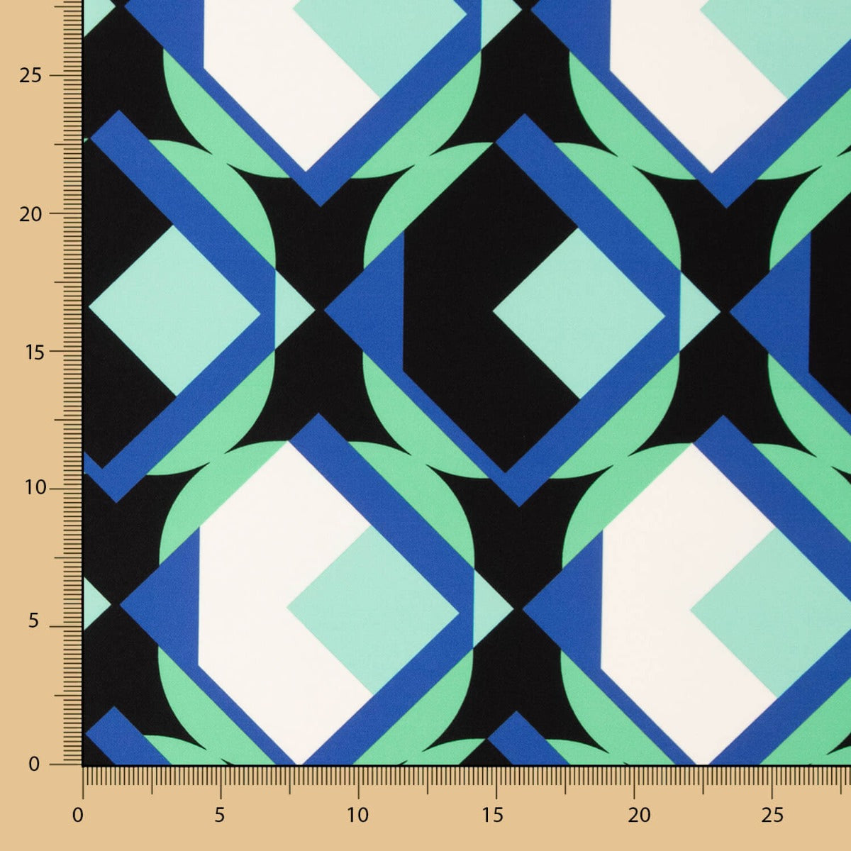 Geometrisch Lila Bielastic - Ribes y Casals