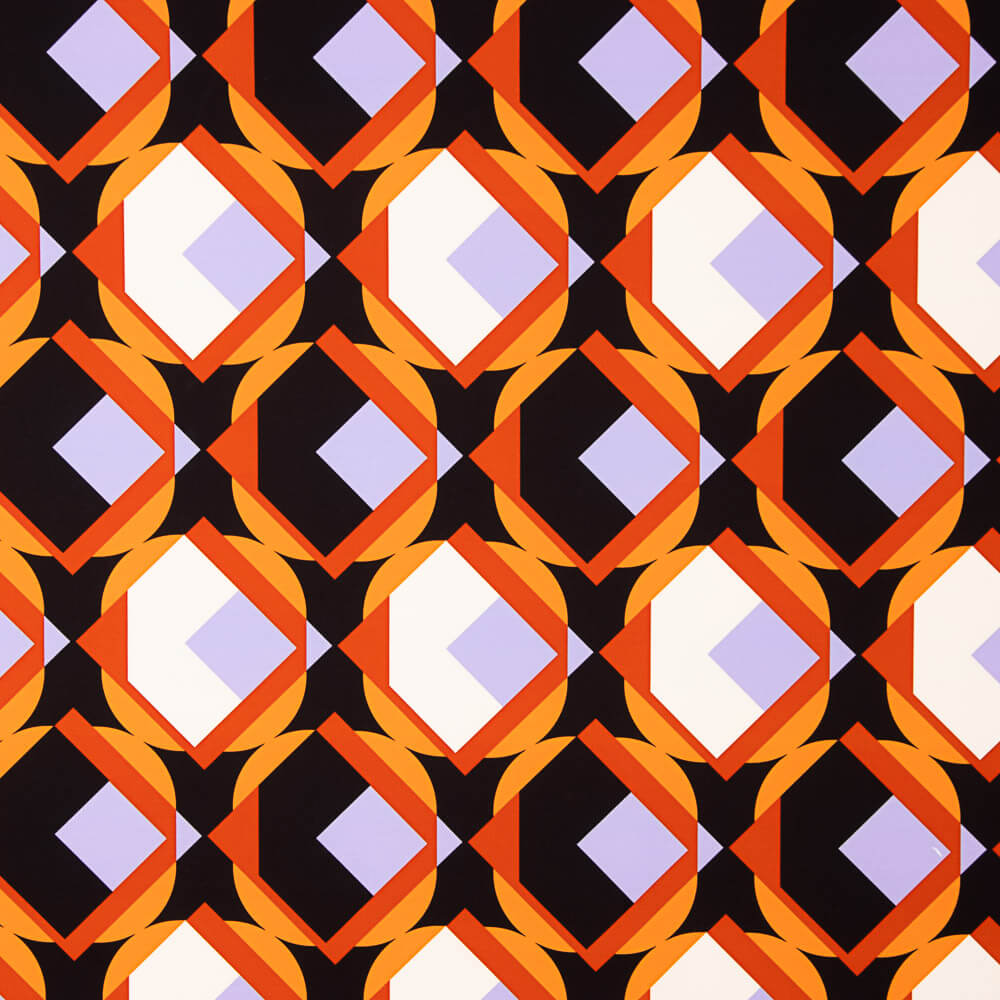 Geometrisches Orange Bielastic - Ribes y Casals