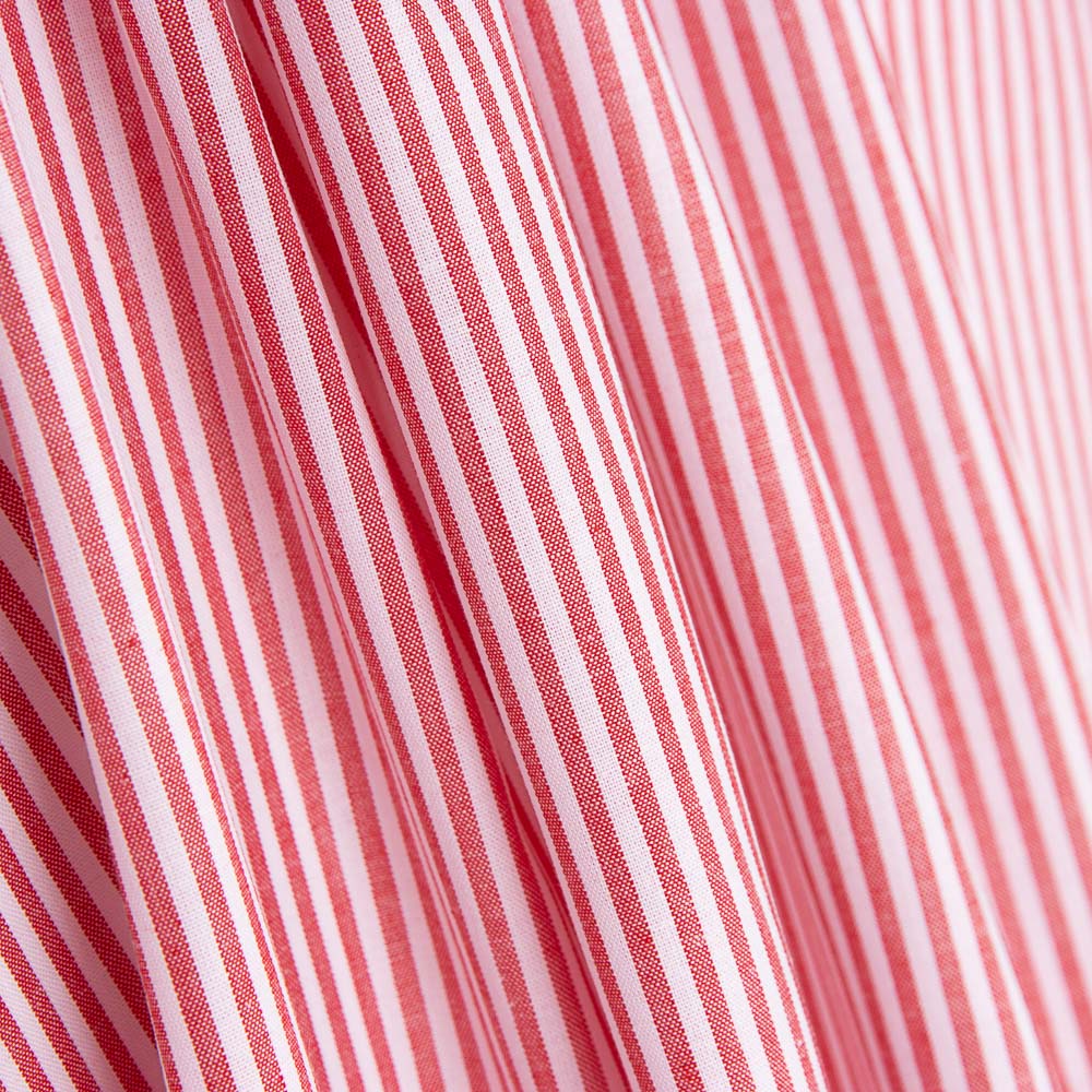 Vichy Cotton Mini Rot gestreift - Ribes y Casals