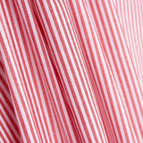 Vichy Cotton Mini Rot gestreift - Ribes y Casals
