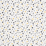 Multi Stars Schwarze Popeline - Ribes y Casals