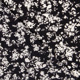 Kimono aus feinem Satinstoff Schwarz - Ribes y Casals