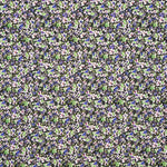 Flache Spandex Blumen Mauve - Ribes y Casals