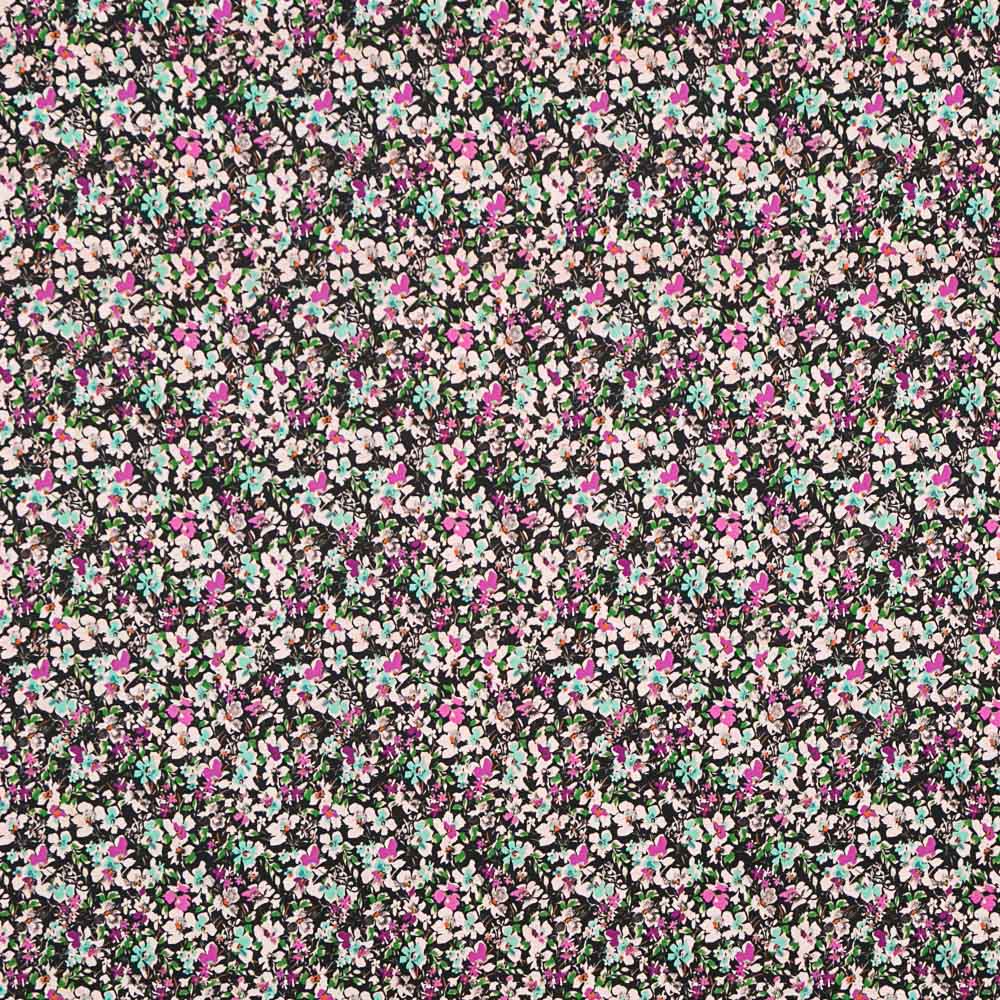 Flache Spandex Blumen Fuchsia - Ribes y Casals