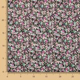Flache Spandex Blumen Fuchsia - Ribes y Casals