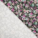 Flache Spandex Blumen Fuchsia - Ribes y Casals