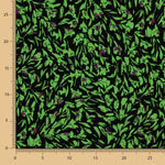 Polyester-Krepp Wolkenstein Grün - Ribes y Casals