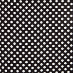 Viskose Weiß Polka Dots - Ribes y Casals