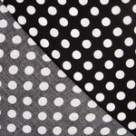 Viskose Weiß Polka Dots - Ribes y Casals
