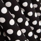 Viskose Weiß Polka Dots - Ribes y Casals